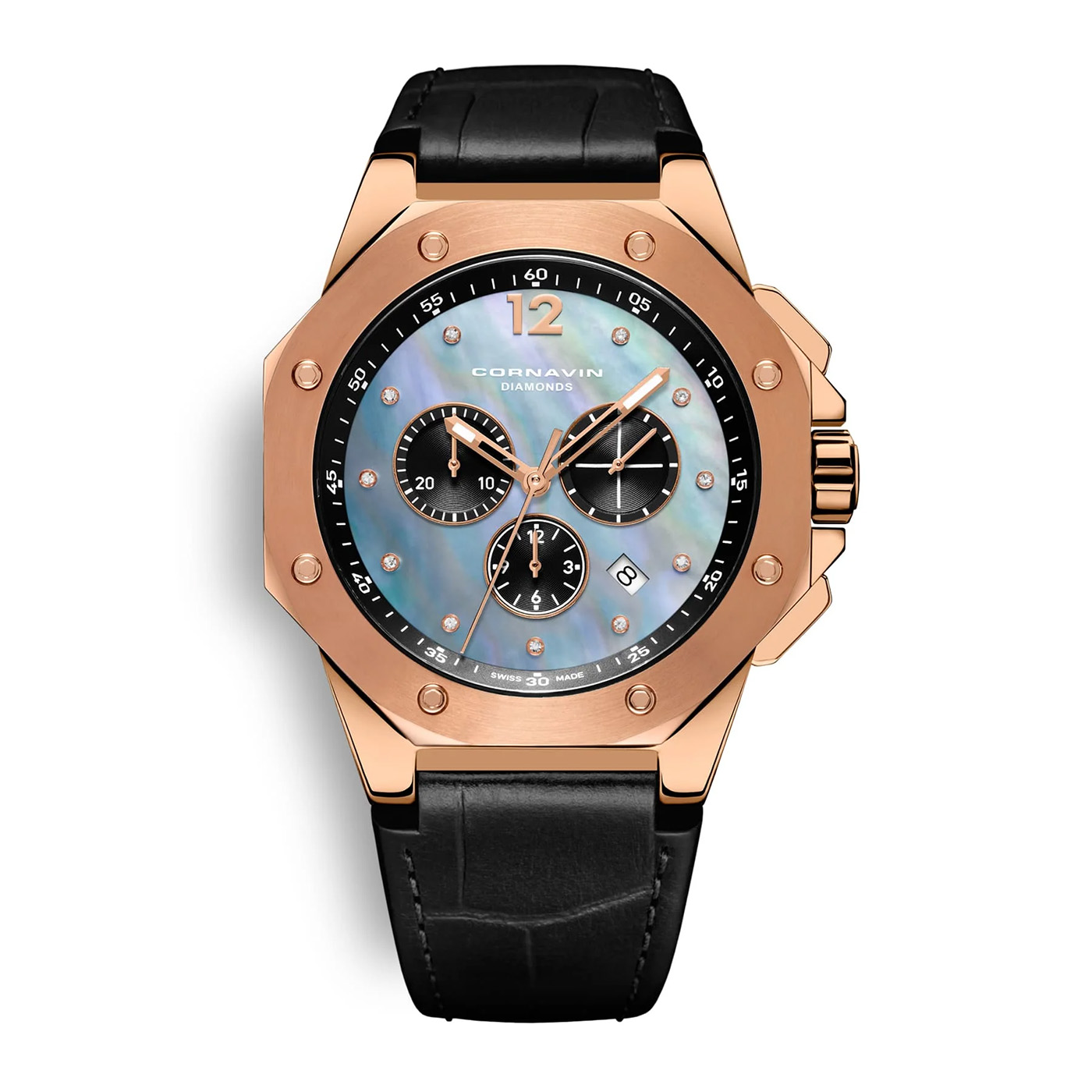 Détail de la montre Cornavin CO 2012-2013B Diamond Edition